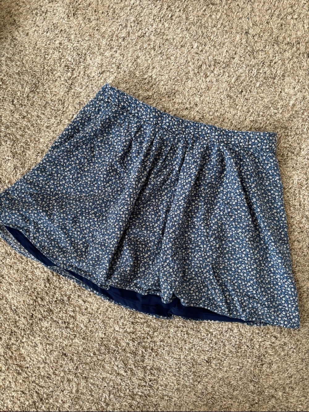 Old navy Blue Floral Women’s skirt